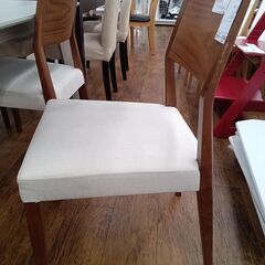 ★リユースのサカイ水戸店★ Tine＆Style ダイニングチェア ブラウン×クリーム H×D×W クリーニング済み MT6168の画像