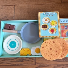 フランス購入　おもちゃ　クレープ屋さんの画像