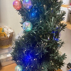 クリスマスツリー　LED 一度使用　美品　高さ150cmの画像