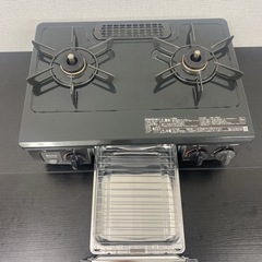 【ご来店限定】＊ リンナイ  都市ガス ガスコンロ 　2022年製＊1110-1の画像