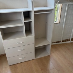 ニトリ　システムベッド（デスクなし）棚付きの画像