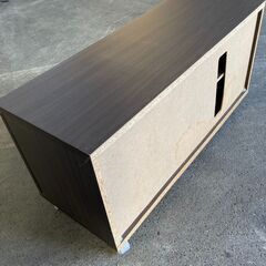 テレビボード　茶の画像