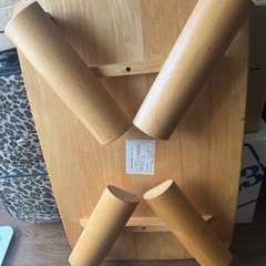 折り畳みローテーブルの画像