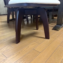 【お譲り先決定)】ダイニンセットの画像