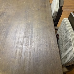 【お譲り先決定)】ダイニンセットの画像