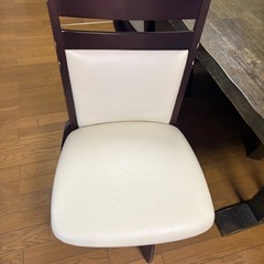 【お譲り先決定)】ダイニンセットの画像