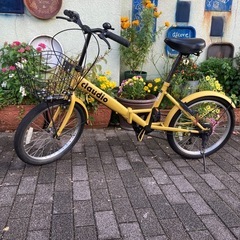 折りたたみ自転車　ミニサイクル　20いんちインチの画像