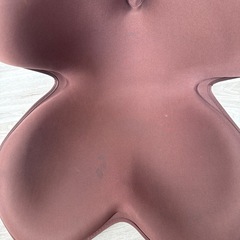 s t yle ブラウン バタフライ型 姿勢矯正クッションの画像