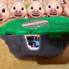 木のおもちゃ　電車
の画像