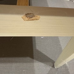 Francfranc（フランフラン） カルム こたつテーブル Lサイズ ホワイト ＋ こたつ布団セットの画像