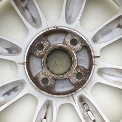 【4本セット】白  ミニライト  15in  5J  +45  PCD100   4Hの画像