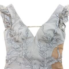 【JEWELS / ジュエルズ】フラワー刺繍 ビジューデコルテ タイトミニドレス キャバドレスの画像