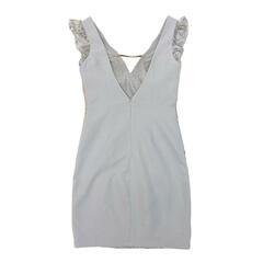 【JEWELS / ジュエルズ】フラワー刺繍 ビジューデコルテ タイトミニドレス キャバドレスの画像