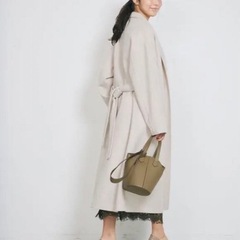 BASEMENT online リバーロングコートの画像