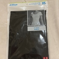 【新品未開封】ユニクロ　5枚　エアリズムUネックT(はんそ半袖)の画像