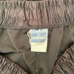 spalding バスパン　バスケパンツ　トレーニングパンツ　黒の画像