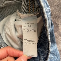 MOUSSYデニムパンツの画像