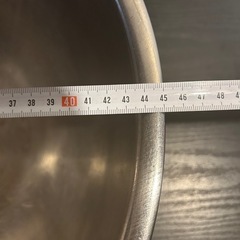 ステンレス調理用器具ボウルの画像
