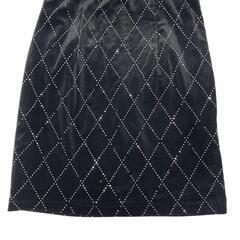 【JEWELS / ジュエルズ】ブラックベロアドレス リボン ビジュー キャバドレスの画像