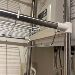 ★受け渡し先決まりました★横幅調整可能☆ランドリーラックの画像