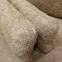 ≪yt2101ジ≫ モデルルーム展示品 東谷 form 3人掛けソファ FENNEL/フェンネル F1-105BE オーク材/ナチュラル/ベージュ/おしゃれ/中古家具/宮城県仙台市 71102-07の画像