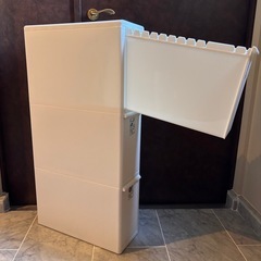 分別用　ゴミ箱　収納の画像