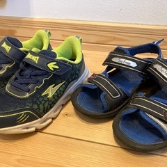 男の子　スニーカー　長靴　サンダル　20cmの画像