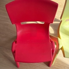 子供用椅子3席セットの画像