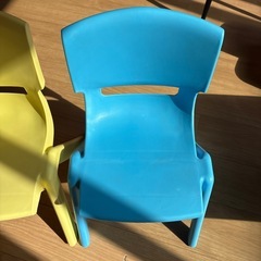 子供用椅子3席セットの画像