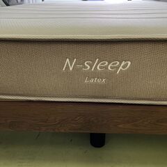【リサイクルショップ ピカソ 小松原】🛏️幅140㎝✨ニトリ N-sleep Latex ダブルベッドセット✨🛏️★1599★の画像
