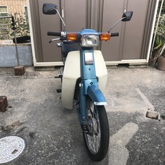 スーパカブ70,70cc,かかり良し。自家塗装。の画像