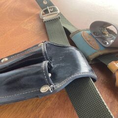 ※記名あり　ツールバッグ　道具　ツール　大工　作業　バッグ　マルチホルダー　腰袋　工具　工具ホルダー　DIY　PMH -11の画像