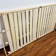 3段階高さ調整 脚付きすのこベッドの画像