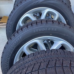 ミニ(MINI)クーパーS ホイール　スタッドレスタイヤの画像