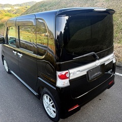 極美⭐︎走行8万㌔⭐︎ディーラー整備！ワンオーナー⭐︎タントカスタムXリミテッド！フルセグTVナビ パワスラ ETC 不具合無！綺麗です⭐︎の画像