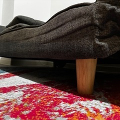 2人掛けソファ ベッドになります の画像