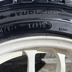 スタッドレスタイヤとホイルセット
の画像