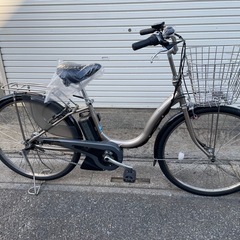 ❗️バッテリー新品キャンペーン❗️試乗🉑新車みたいな⭐️中古電動ママチャリ　ヤマハPASナチュラ　パナソニックビビ　ブリヂストンアシスタの画像