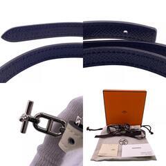 エルメス HERMES ベルト シェーヌダンクル ベルト75 2023 ホワイトの画像