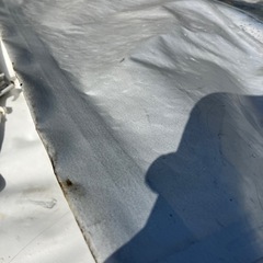 ハイゼット　幌、生地のみ　純正骨組みについてました　の画像