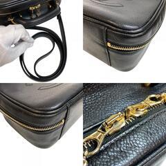 シャネル CHANEL ハンドバッグ ココマーク 2WAY バニティ ショルダーバッグ ヴィンテージ ブラックの画像