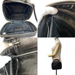 シャネル CHANEL ハンドバッグ ココマーク 2WAY バニティ ショルダーバッグ ヴィンテージ ブラックの画像