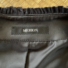 羊革ロングコート　11号の画像