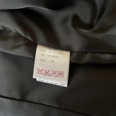 羊革ロングコート　11号の画像