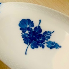 【ご相談中
】ロイヤルコペンハーゲン　ブルーフラワー オーバルプレート の画像