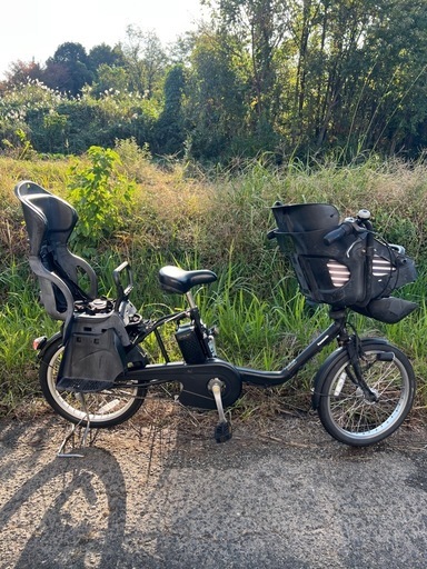 名古屋市内お届け無料パナソニック電動自転車20インチ子供乗せ３人乗り16ah