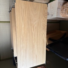 無印良品　スチールラックの画像