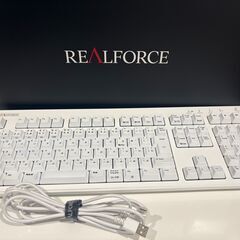REALFORCE R3 R3HC21 [スーパーホワイト/スーパーホワイト]の画像