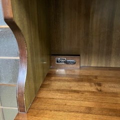 【直接引取】食器棚　木製キッチン収納キャビネットの画像