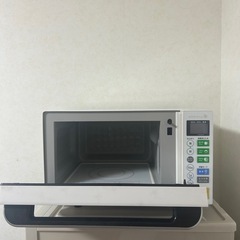 【電子レンジ】ヤマダ電機 YMW-S18B1 18L 500W/600Wの画像